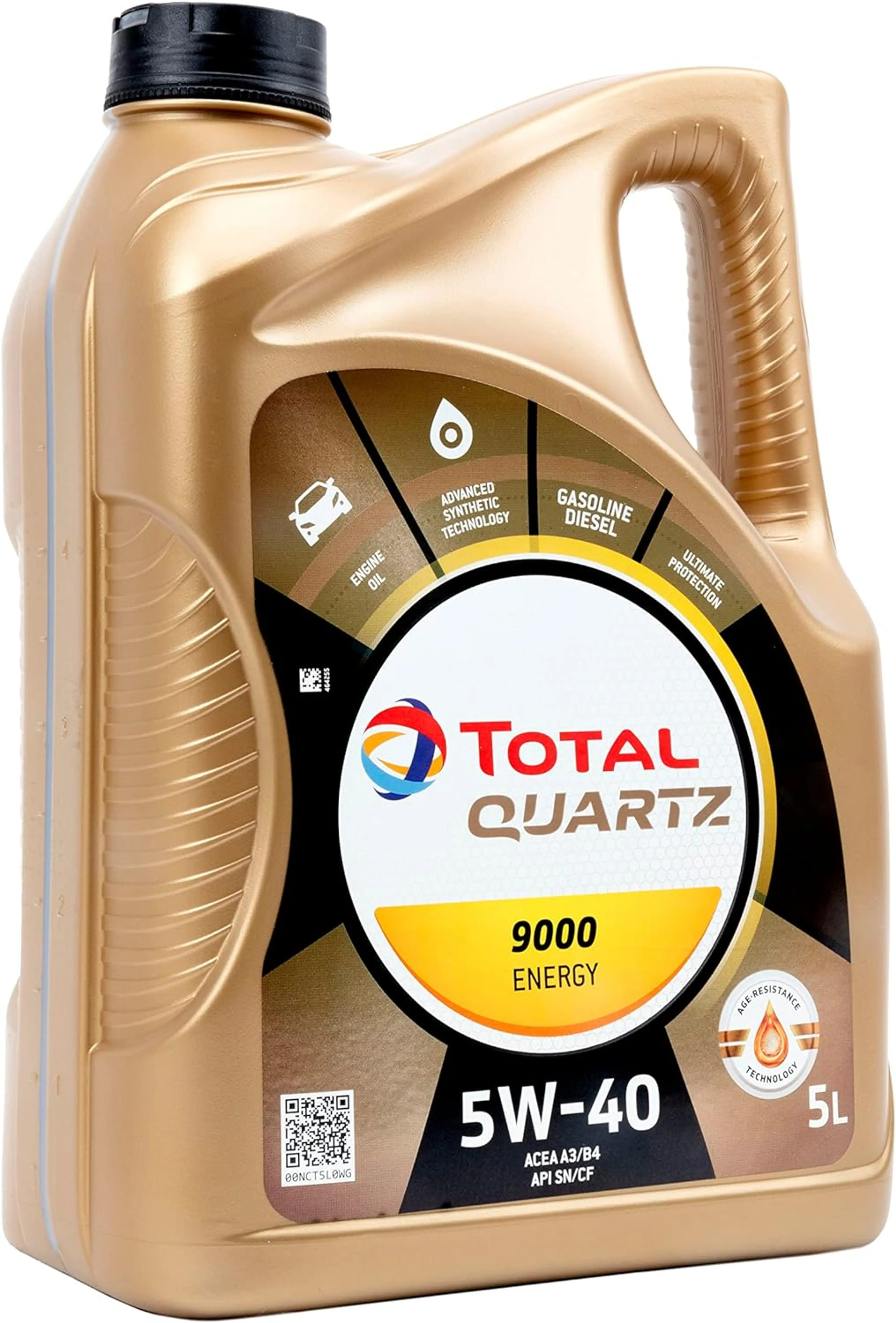 TOTAL QUARTZ 9000 ENERGY 5W-40 5L